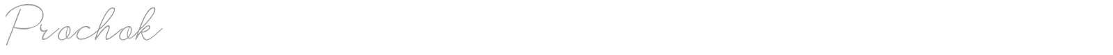 Prochok font preview